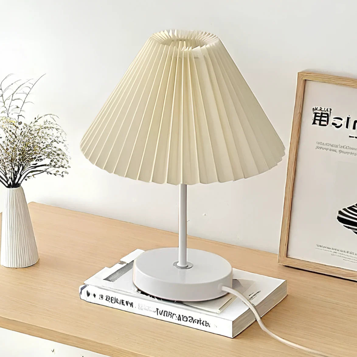 Linen Cap Table Lamp