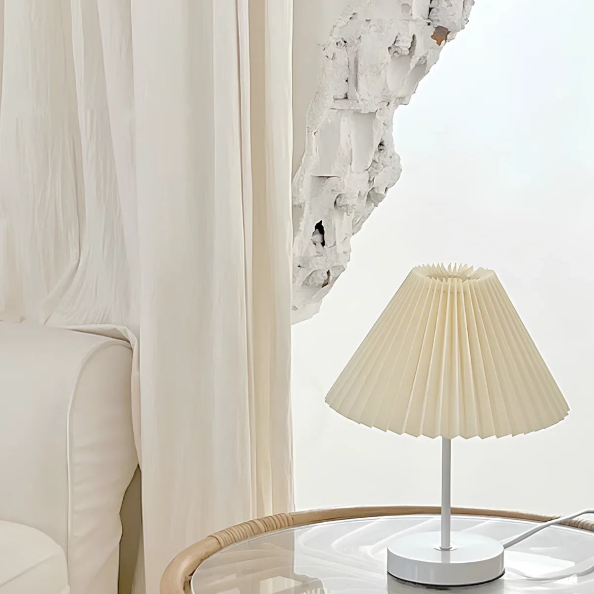 Linen Cap Table Lamp